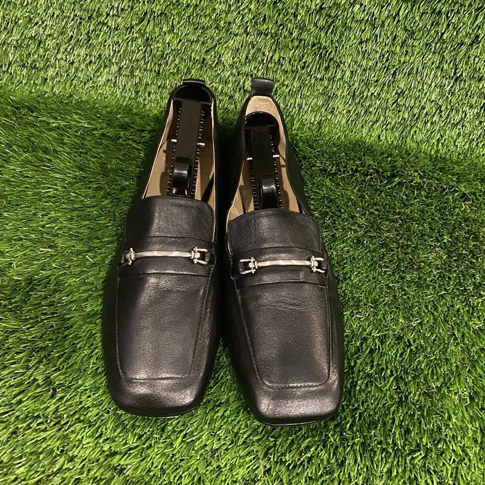 Able Local + Global 9.5 Women's Black Loafer Driving Shoes Business Brazil Nice!